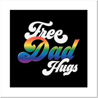 Free Dad Hugs Posters and Art